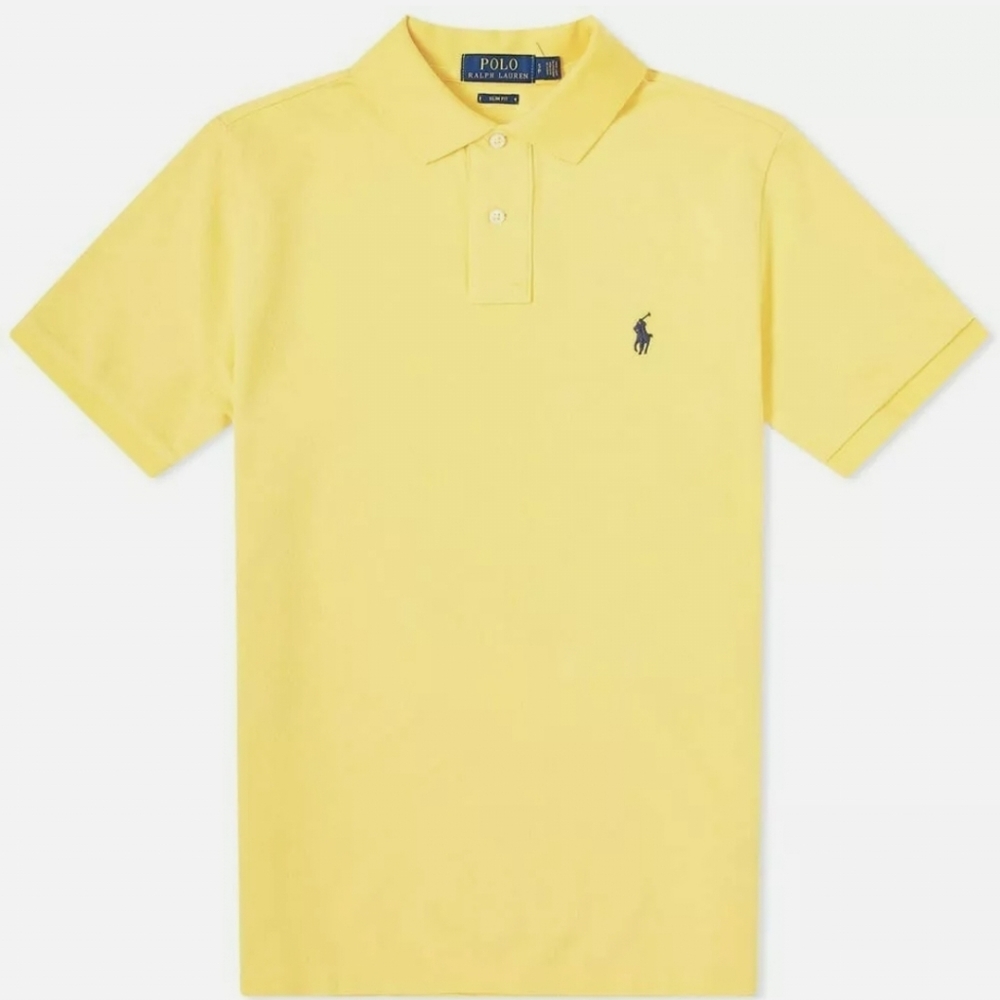 Polo ralph lauren shirt yellow. Blue pony s m l